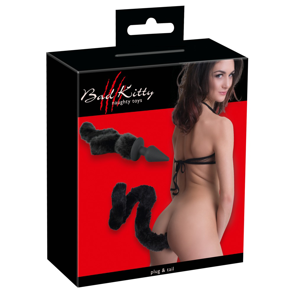 Bad Kitty-Plug With Cat Tail