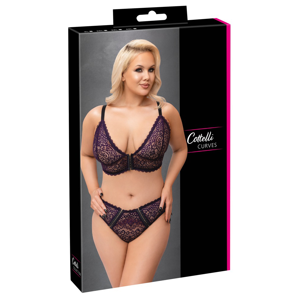 C.C. Curves-Bh-Set Purple 3xl