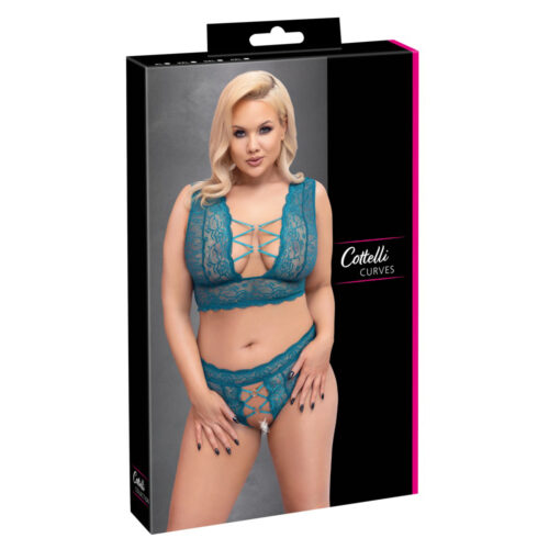 C.C. Curves-Body Set Blauw 2XL