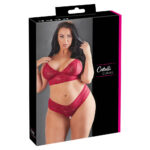 C.C. Curves-Kanten Lingerieset Rood Xlarge