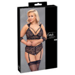 C.C. Curves-Set Zwart Met Kant 2xl