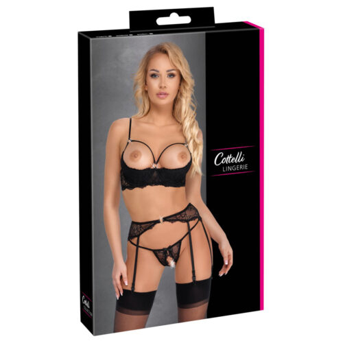 C.C. Lingerie Set Zwart 75B/Small