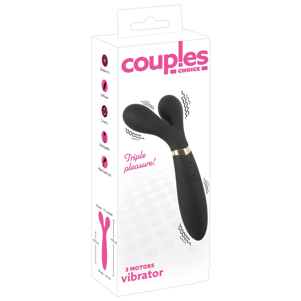 Couples Choice-3 Motors Vibrator