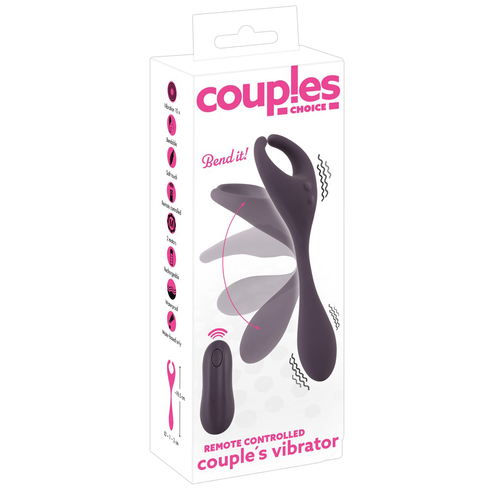 Couples Choice-Rem. Controlled Couple's Vibrator