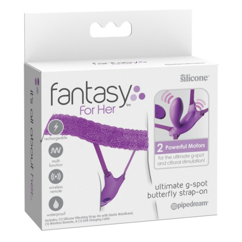 Fantasy-Ultimate G-Spot Butterfly Strap-On