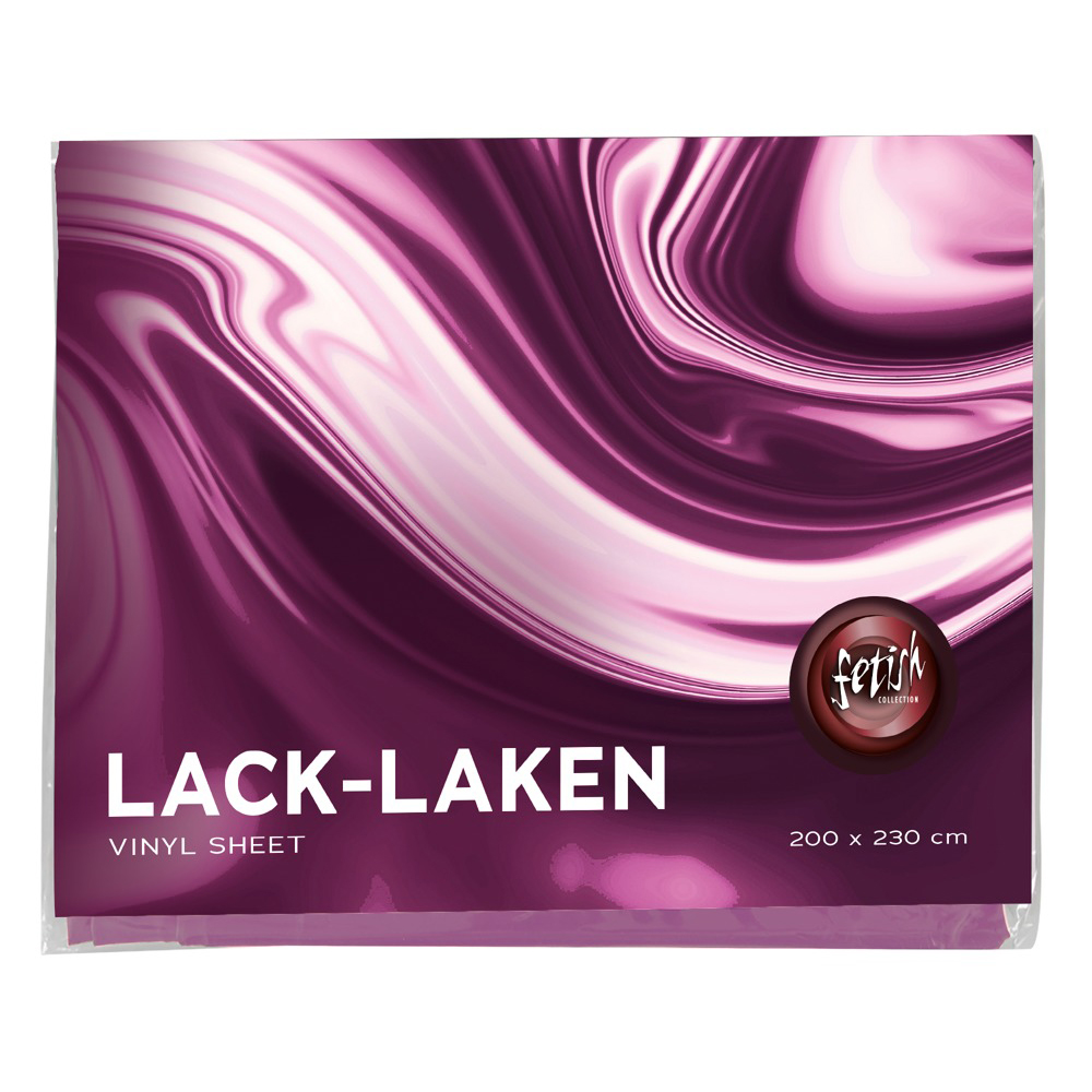 Fetish-Latex Lak Laken Rosa 200cm X 230cm