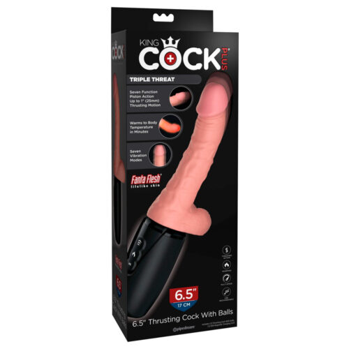 King C. 3d-6,5? Thrusting Cock With Balls