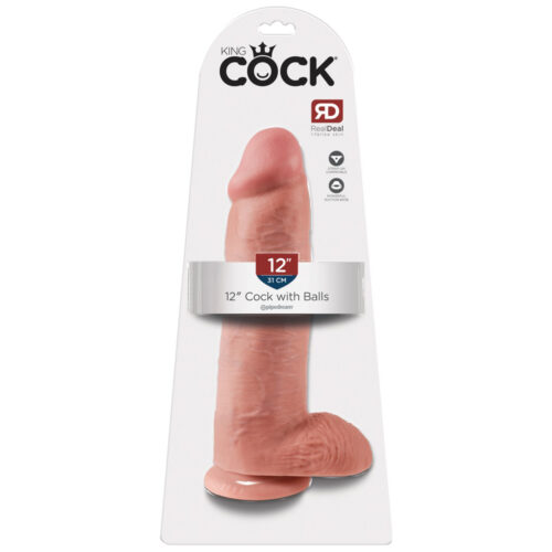 King Cock-12" With Balls 30,5 Cm