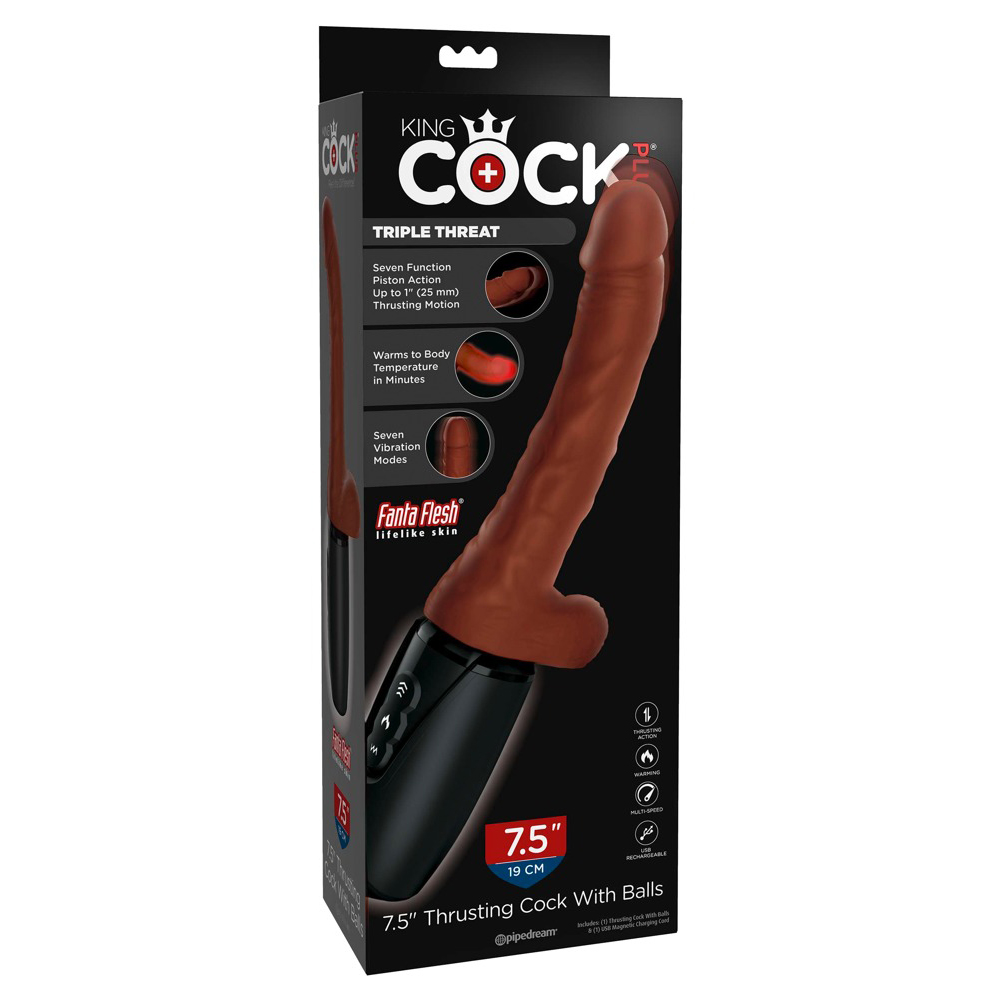 King Cock-7,5? Thrusting Cock Bruin