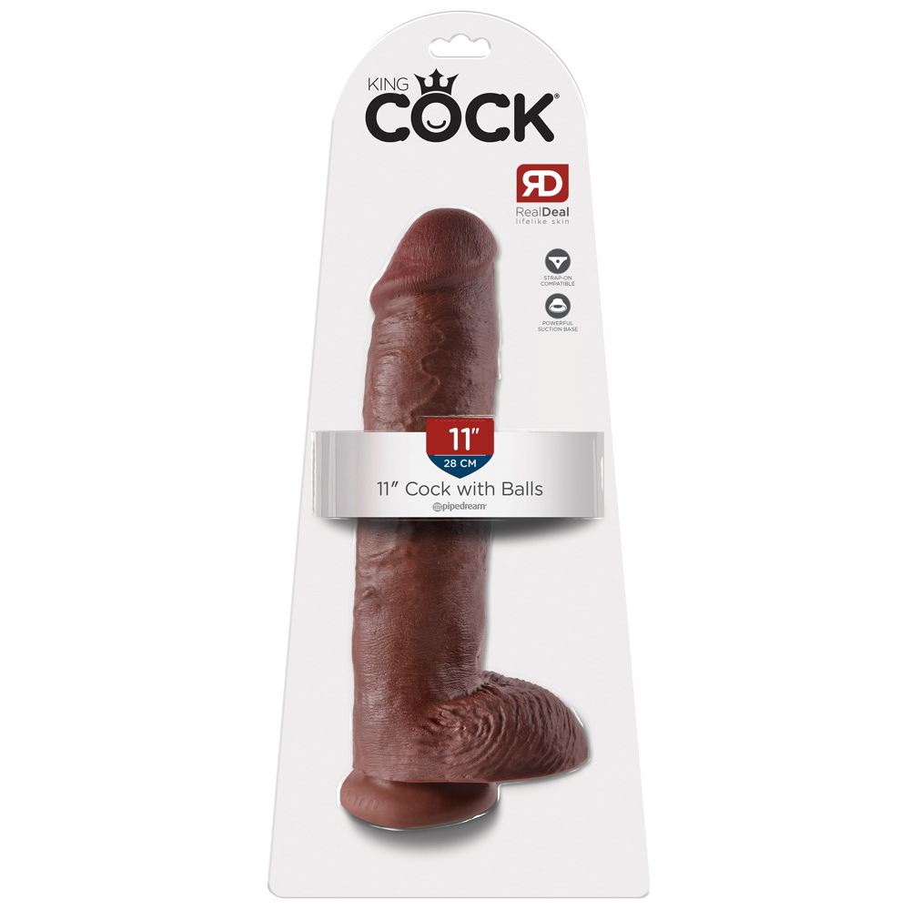 King Cock-Black 11 Inch-28cm