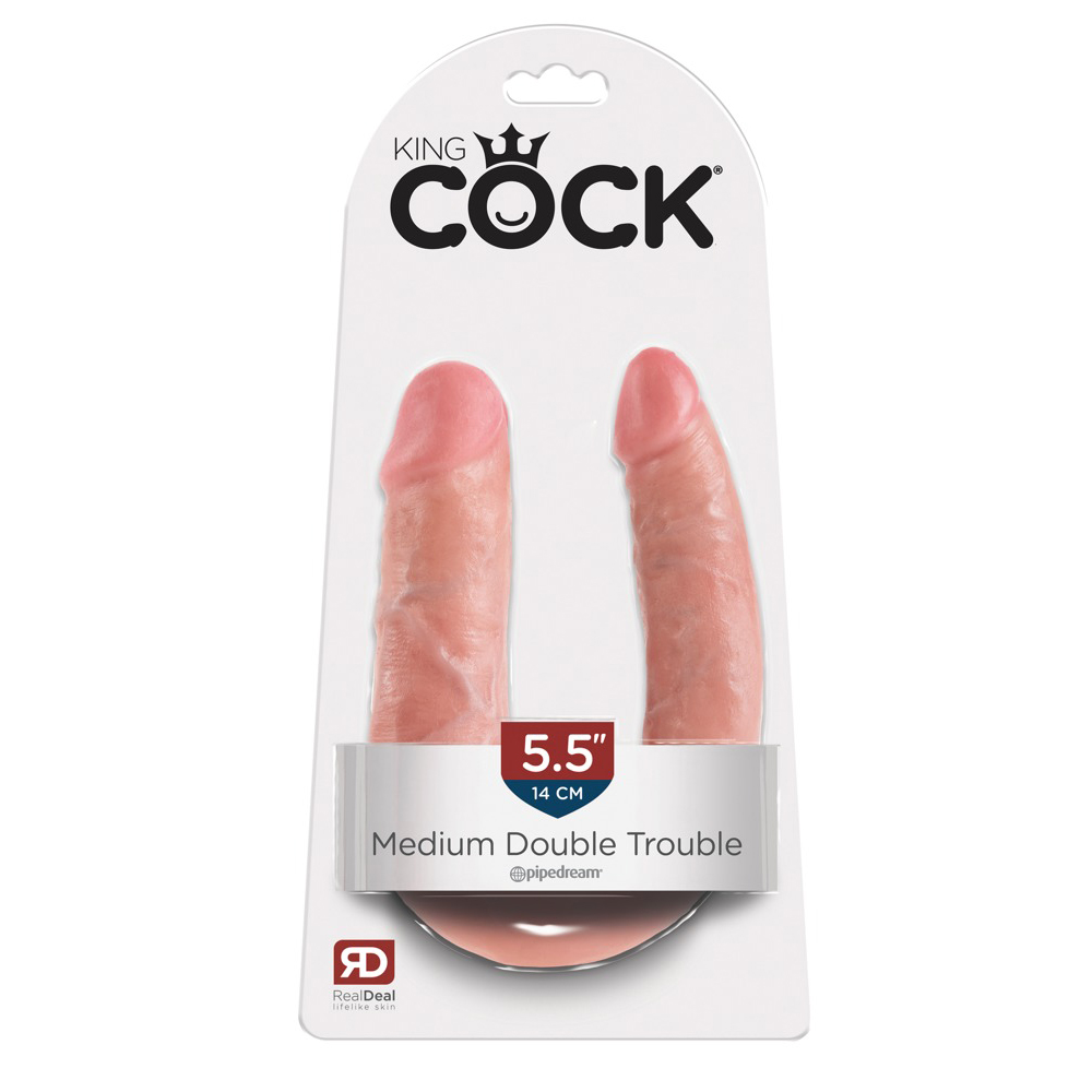 King Cock-Double Trouble 33,5 Cm