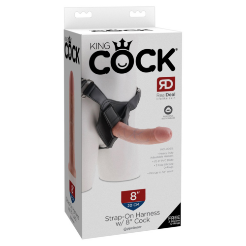 King Cock-King Cock Strap-On Harness 8"