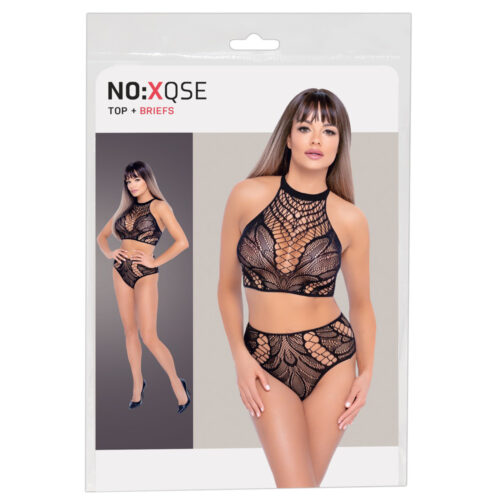 M.M. Body Set Zwart S-L