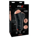 Pdx Elite-Double Penetration Vibrating Stroker