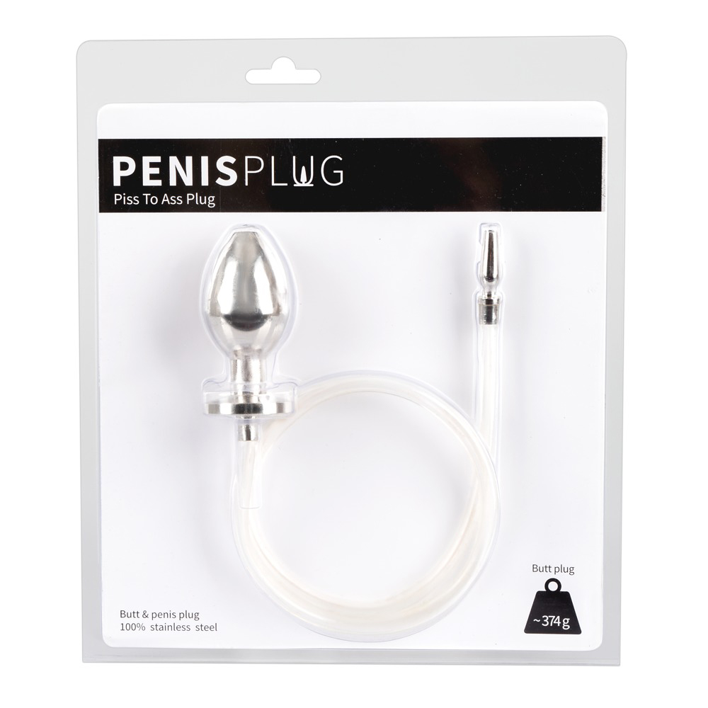 Penisplug-Piss To Ass Plug