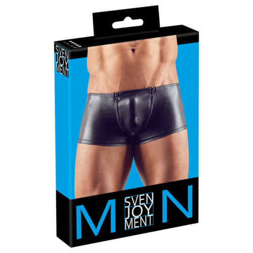 Svenj. Wetlook Heren Boxer Met Rits Large