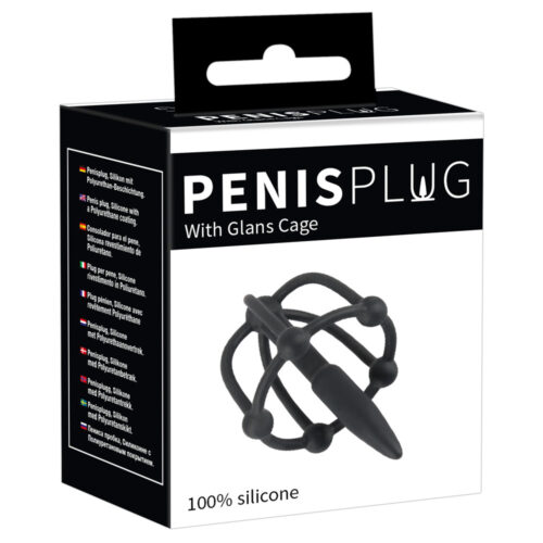 Y2t-Penis Plug With Glans Cage