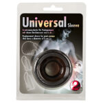 Y2t-Universal Silikonen Sleeve Zwart 6,0 Cm