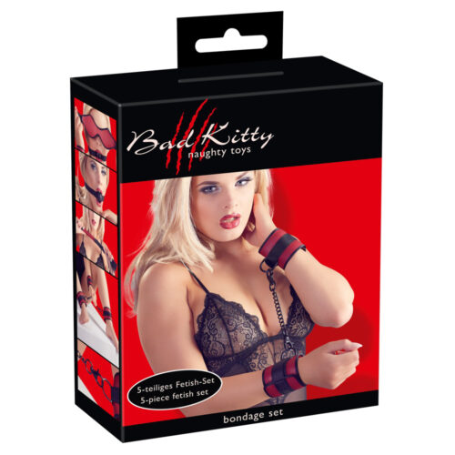 Bad Kitty-5-Delige Sm Set Rood