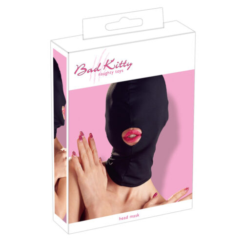 Bad Kitty-Hoofdmasker Zwart