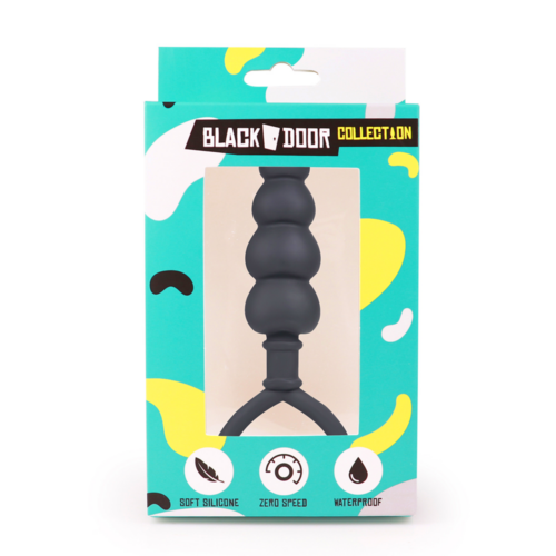 Blackdoor-Anale Kralen Plug Met Ring