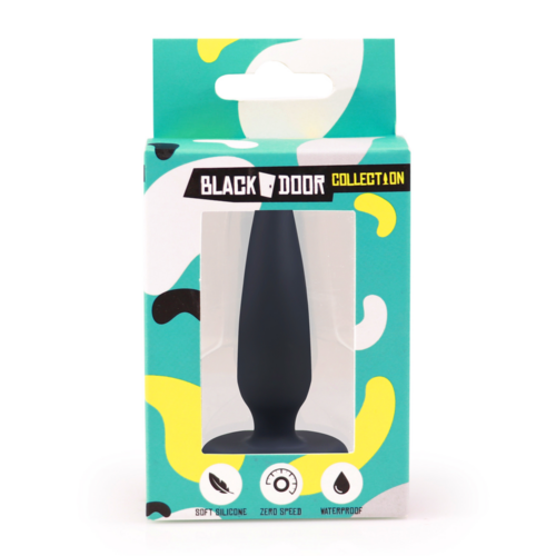 Blackdoor-Buttplug Lang Ontwerp Brede Stop