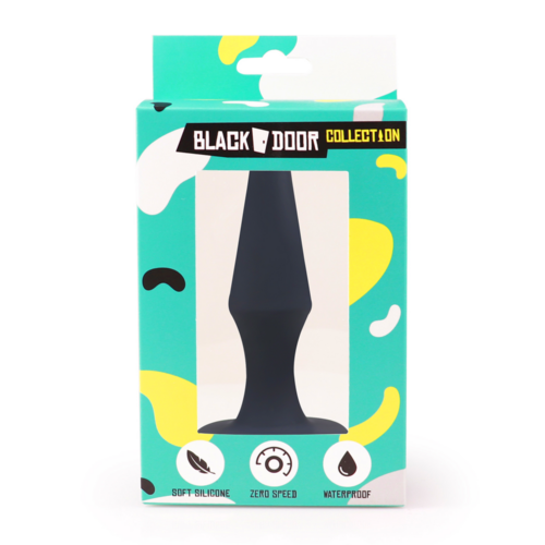 Blackdoor-Conus Buttplug Met Flexibele Hals