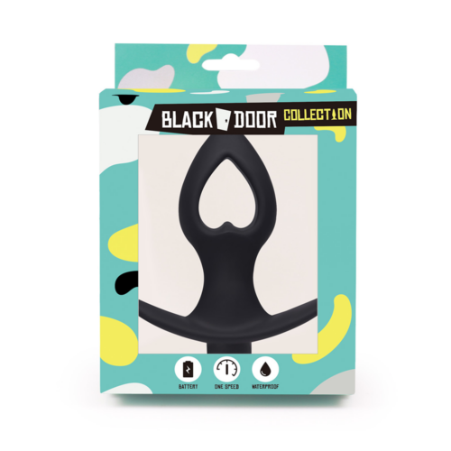 Blackdoor-Harten Vibratie Buttplug Small