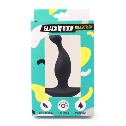 Blackdoor-Vibrerende Buttplug Licht Gebogen