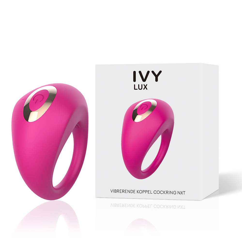 Ivy Lux-Vibrerende Cockring NXT Roze