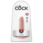 King Cock-5 Inch Flesh