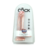 King Cock-8" With Balls Flesh