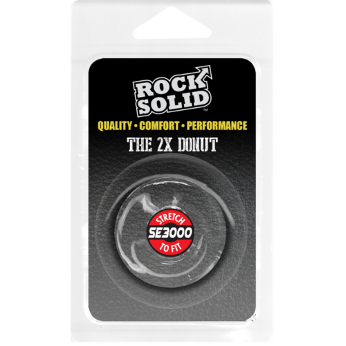 Rock Solid-The 2X Donut - Cockring Crystal