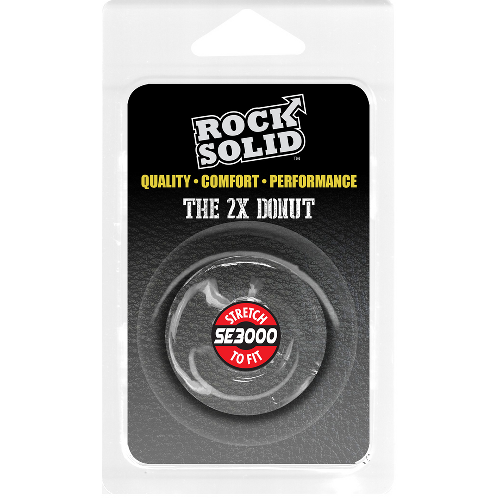 Rock Solid-The 2X Donut - Cockring Crystal