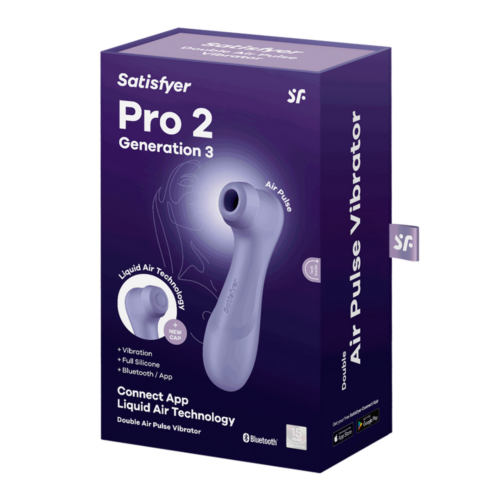 Satisfyer-Pro 2+ Generation 3 Paars