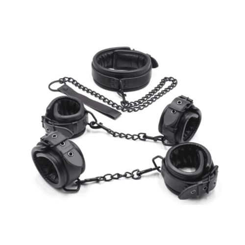 Xxxite-Luxe Lederen Bondage Set