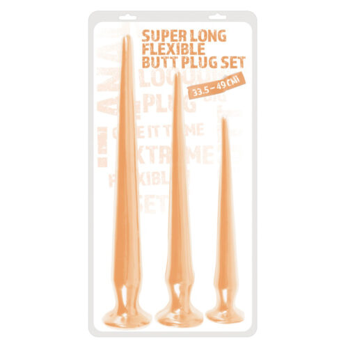 Y2t-Super Long Flexible Butt Plug Set