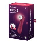 AANBIEDING Satisfyer-Pro 2+ Generation 3 Rood van € 79,95 voor