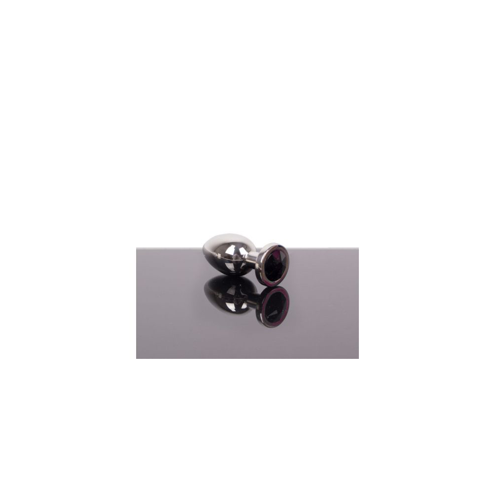 Jewel Buttplug Medium Black