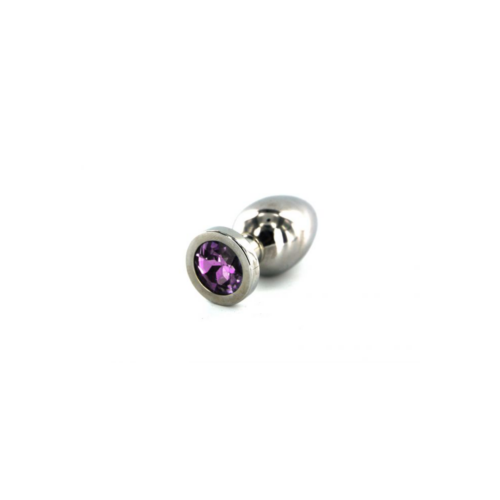 Jewel Buttplug Medium Purple