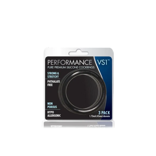 Performance-Vs1 Cockringset Zwart 45mm