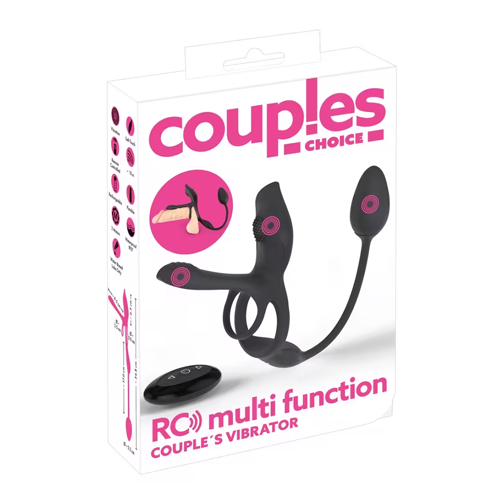 Couples Choice-RC Multi Function Couples Vibrator