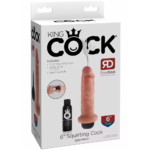 King Cock-6" Squirting Cock