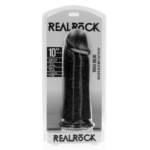 RealRock-Extra Thick Straight without Balls 10" / 25,4 cm - Black