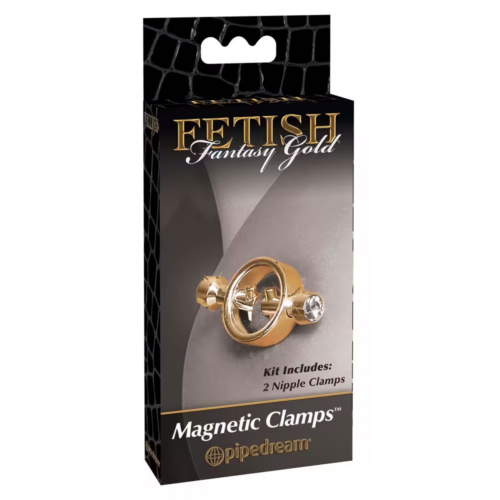 Fetish Fantsy Gold-Magnetic Clamps